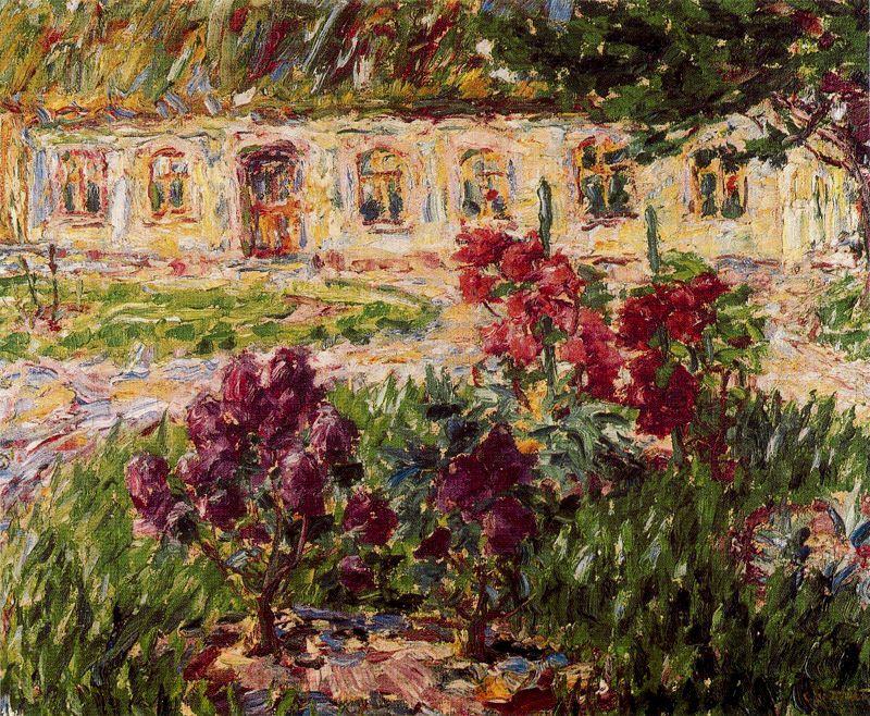Wikioo.org - The Encyclopedia of Fine Arts - Painting, Artwork by Emile Nolde - Hunting Lodge at Alsem