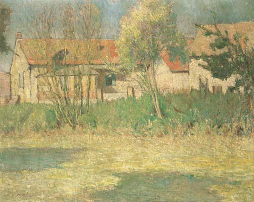 Wikioo.org - The Encyclopedia of Fine Arts - Painting, Artwork by Emile Bernard - Paysage