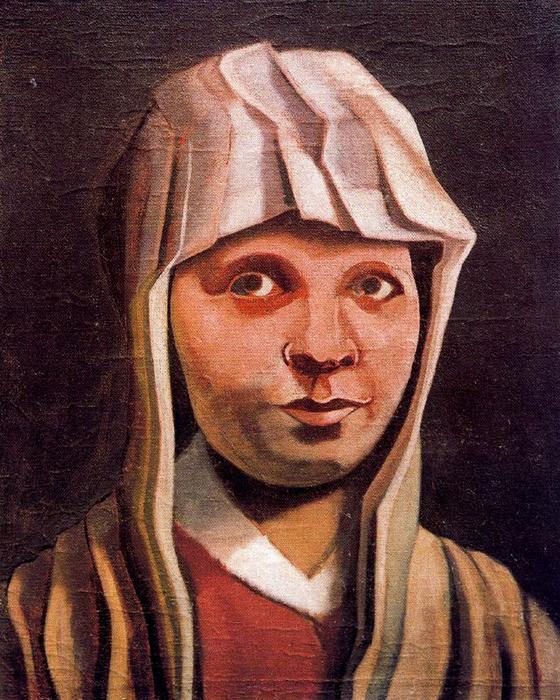 WikiOO.org - Encyclopedia of Fine Arts - Maleri, Artwork Emilio Pettoruti - My mother