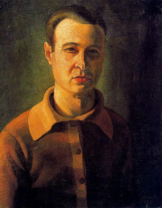 WikiOO.org - Enciclopédia das Belas Artes - Pintura, Arte por Emilio Pettoruti - Self-portrait
