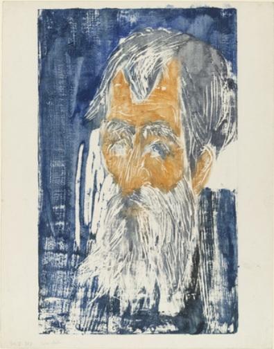 WikiOO.org - Güzel Sanatlar Ansiklopedisi - Resim, Resimler Ernst Ludwig Kirchner - Father Müller 1