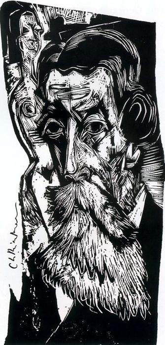 WikiOO.org - 백과 사전 - 회화, 삽화 Ernst Ludwig Kirchner - Ludwig Schames