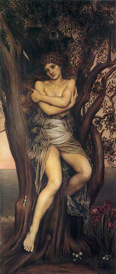 WikiOO.org - Encyclopedia of Fine Arts - Maleri, Artwork Evelyn (Pickering) De Morgan - Dryad