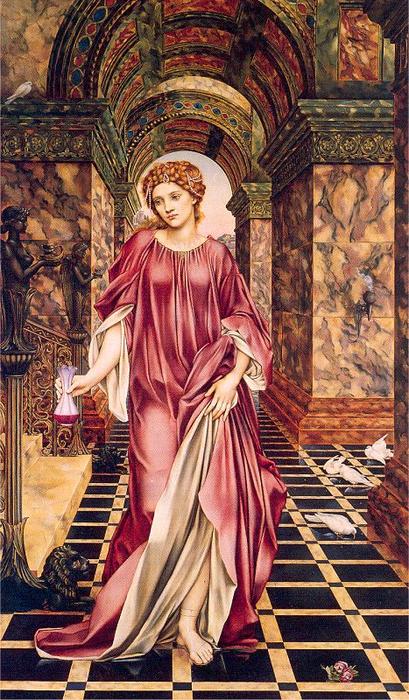 WikiOO.org - Encyclopedia of Fine Arts - Maleri, Artwork Evelyn (Pickering) De Morgan - Medea