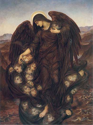 WikiOO.org - Encyclopedia of Fine Arts - Lukisan, Artwork Evelyn (Pickering) De Morgan - The Field of the Slain