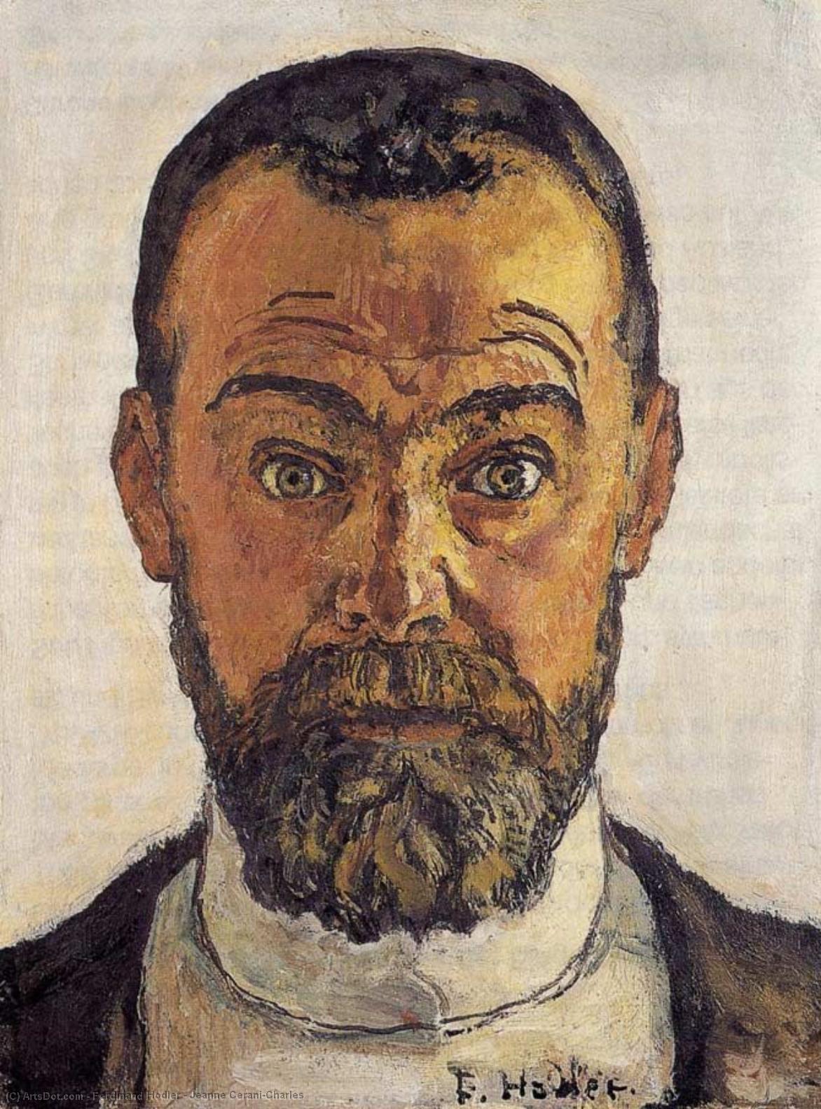 Wikioo.org - The Encyclopedia of Fine Arts - Painting, Artwork by Ferdinand Hodler - Jeanne Cerani-Charles