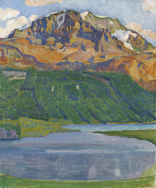 Wikioo.org - The Encyclopedia of Fine Arts - Painting, Artwork by Ferdinand Hodler - Piz Corvatsch