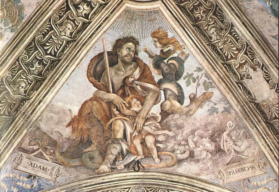 WikiOO.org - Enciclopédia das Belas Artes - Pintura, Arte por Filippino Lippi - Adam