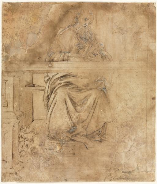 WikiOO.org - Enciklopedija likovnih umjetnosti - Slikarstvo, umjetnička djela Filippino Lippi - St. Jerome in His Study