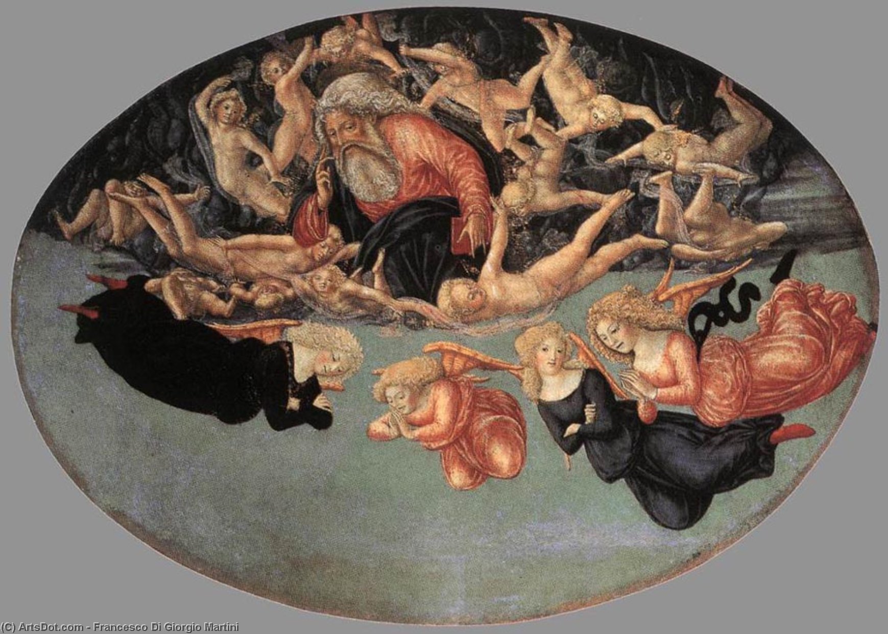 WikiOO.org - Encyclopedia of Fine Arts - Lukisan, Artwork Francesco Di Giorgio Martini - God the Father