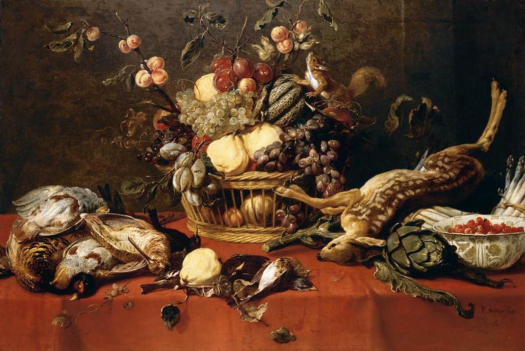 Wikioo.org – La Enciclopedia de las Bellas Artes - Pintura, Obras de arte de Frans Snyders - Still-Life 1