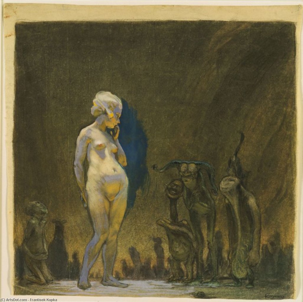 WikiOO.org - Encyclopedia of Fine Arts - Maľba, Artwork Frantisek Kupka - Admiration