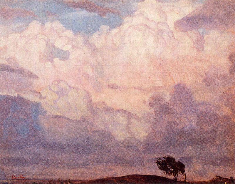 WikiOO.org - Güzel Sanatlar Ansiklopedisi - Resim, Resimler Frantisek Kupka - clouds