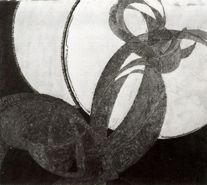Wikioo.org – L'Encyclopédie des Beaux Arts - Peinture, Oeuvre de Frantisek Kupka - Étude pour Fugue en deux couleurs. Amorpha