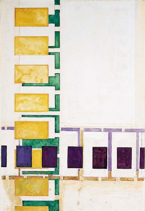 Wikioo.org - The Encyclopedia of Fine Arts - Painting, Artwork by Frantisek Kupka - Study for Mobile Planes