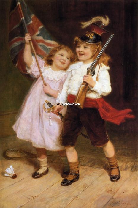 Wikioo.org - The Encyclopedia of Fine Arts - Painting, Artwork by Frederick Morgan - The Toy Parade