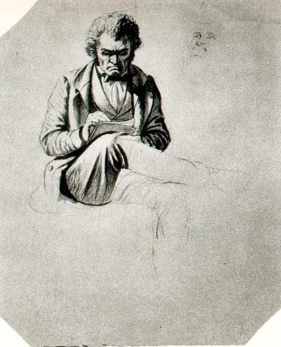 WikiOO.org - Encyclopedia of Fine Arts - Maleri, Artwork George Caleb Bingham - Study of a Figure 20