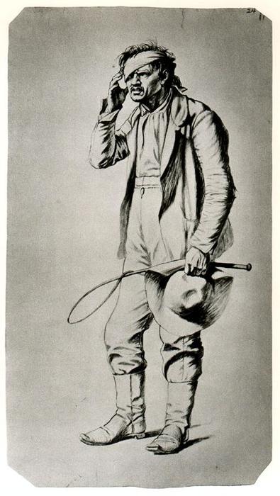 Wikioo.org - The Encyclopedia of Fine Arts - Painting, Artwork by George Caleb Bingham - Study of a Figure 30