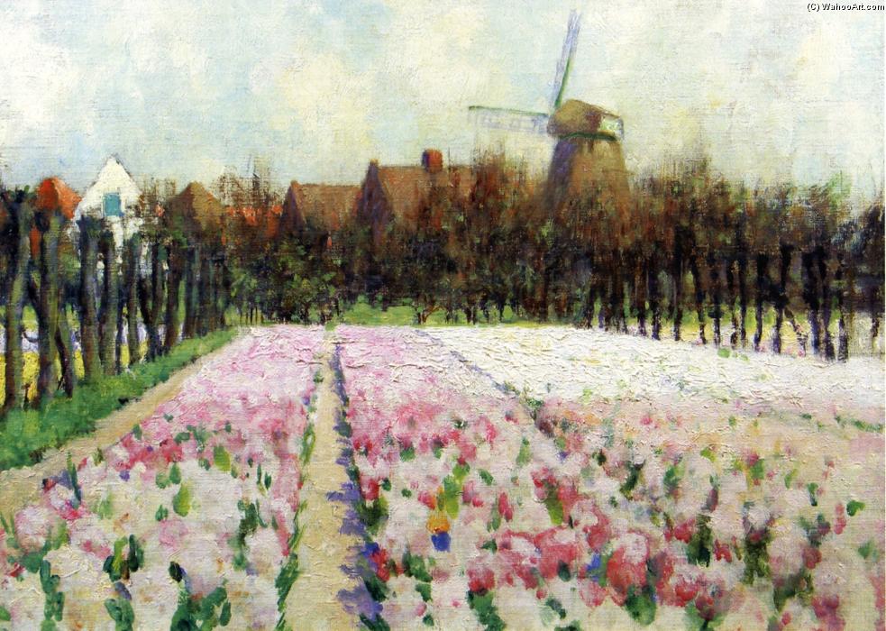 WikiOO.org - Güzel Sanatlar Ansiklopedisi - Resim, Resimler George Hitchcock - Blossom Time