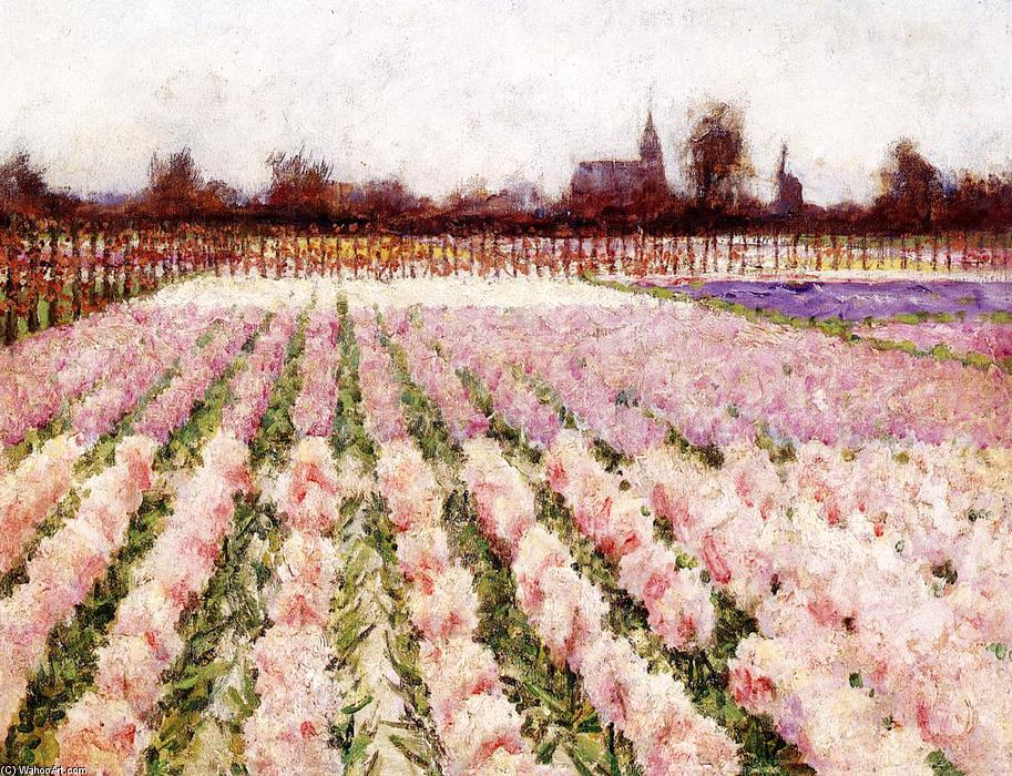 WikiOO.org - Encyclopedia of Fine Arts - Maľba, Artwork George Hitchcock - Field of Flowers