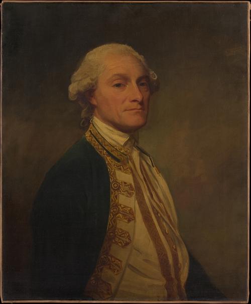 WikiOO.org - Enciclopedia of Fine Arts - Pictura, lucrări de artă George Romney - Admiral Sir Chaloner Ogle