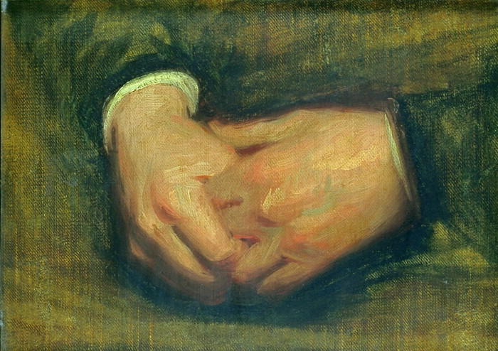 WikiOO.org - Енциклопедія образотворчого мистецтва - Живопис, Картини
 George Romney - Hands