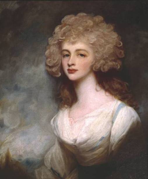 Wikioo.org - The Encyclopedia of Fine Arts - Painting, Artwork by George Romney - Lady Altamont