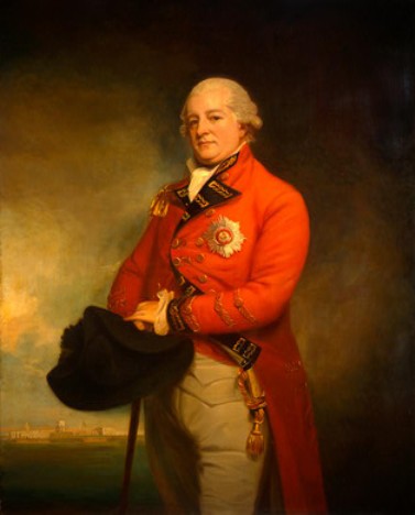 Wikioo.org - The Encyclopedia of Fine Arts - Painting, Artwork by George Romney - Major-General Sir Archibald Campbell