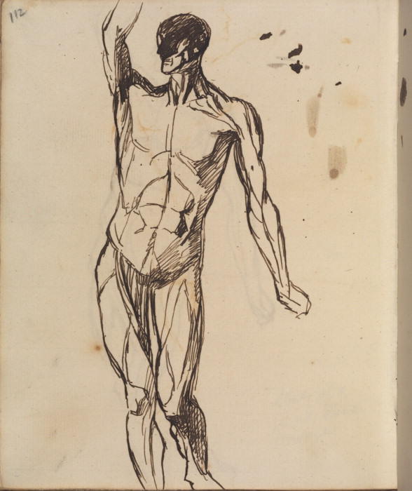 Wikioo.org – La Enciclopedia de las Bellas Artes - Pintura, Obras de arte de George Romney - Página de un cuaderno de dibujo 25