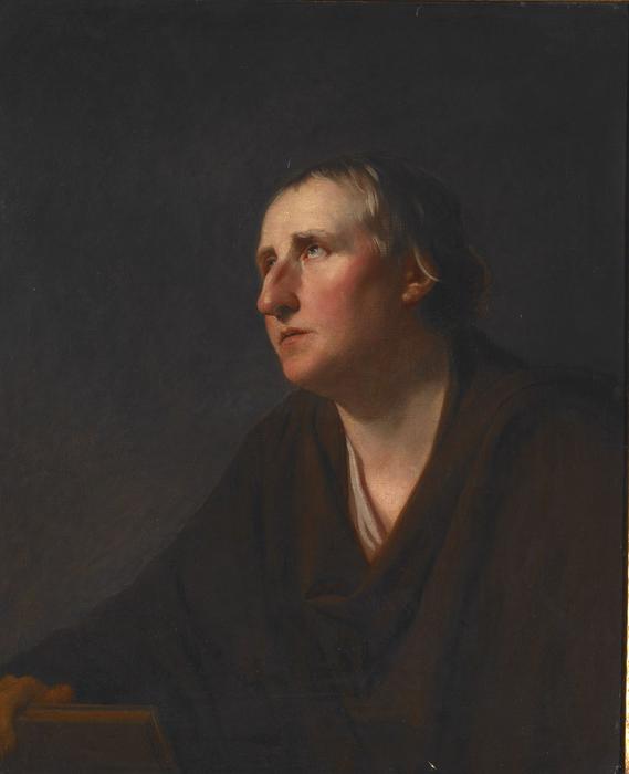 Wikioo.org - The Encyclopedia of Fine Arts - Painting, Artwork by George Romney - Portrait of Rev. Richard Stables