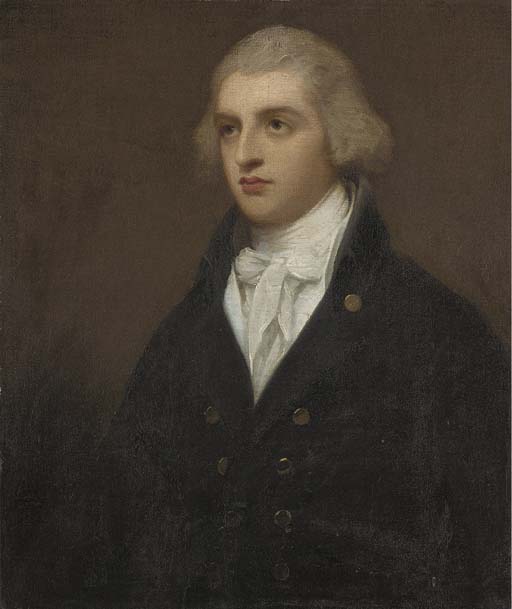 WikiOO.org - Encyclopedia of Fine Arts - Lukisan, Artwork George Romney - Portrait of the Hon. Robert Banks Jenkinson