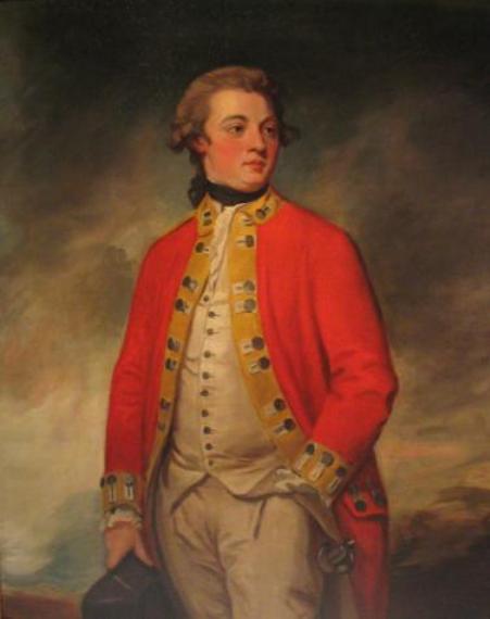 Wikioo.org - Encyklopedia Sztuk Pięknych - Malarstwo, Grafika George Romney - Portrait of the Honorable Francis North, 4th Earl of Guilford