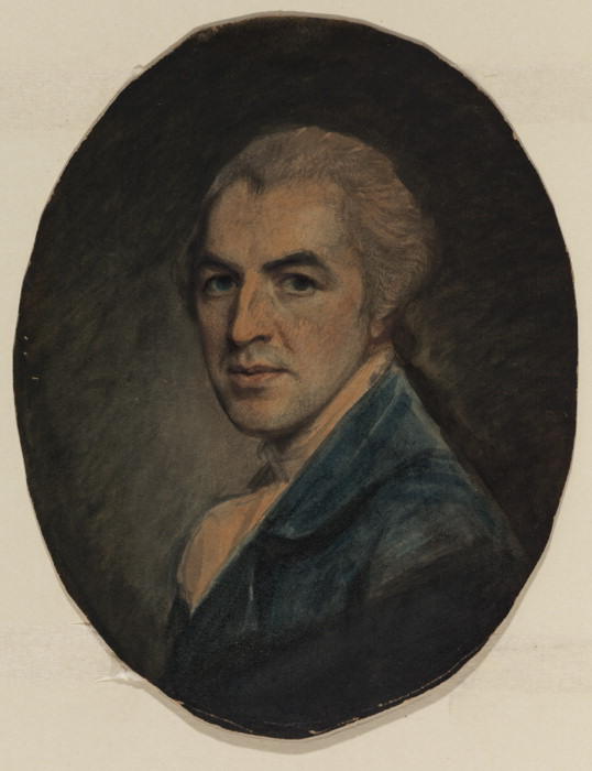 WikiOO.org - Εγκυκλοπαίδεια Καλών Τεχνών - Ζωγραφική, έργα τέχνης George Romney - Portrait of William Hayley