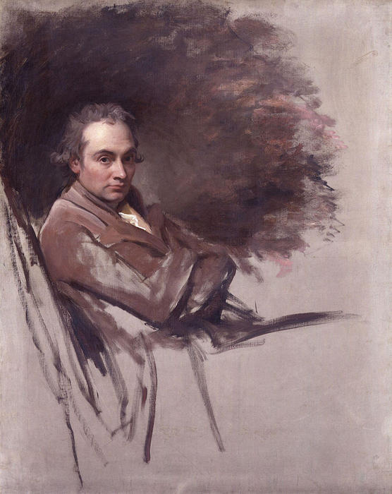 Wikioo.org - The Encyclopedia of Fine Arts - Painting, Artwork by George Romney - Self portrait