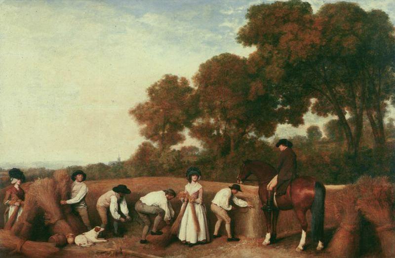 Wikioo.org - The Encyclopedia of Fine Arts - Painting, Artwork by George Stubbs - Reapers