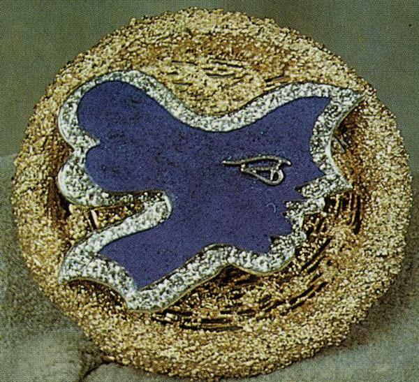 WikiOO.org - Енциклопедія образотворчого мистецтва - Живопис, Картини
 Georges Braque - Head In Profile (Hecate Ii)