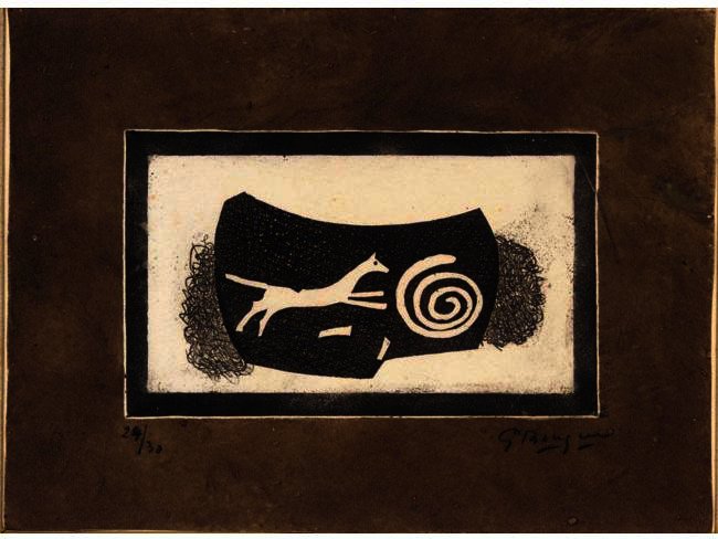 WikiOO.org - Encyclopedia of Fine Arts - Målning, konstverk Georges Braque - Hunting