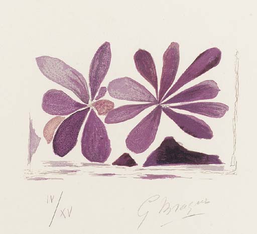 WikiOO.org - Encyclopedia of Fine Arts - Maalaus, taideteos Georges Braque - Love letter 3