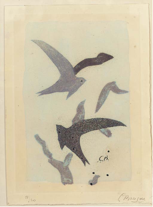 WikiOO.org - אנציקלופדיה לאמנויות יפות - ציור, יצירות אמנות Georges Braque - Painted words