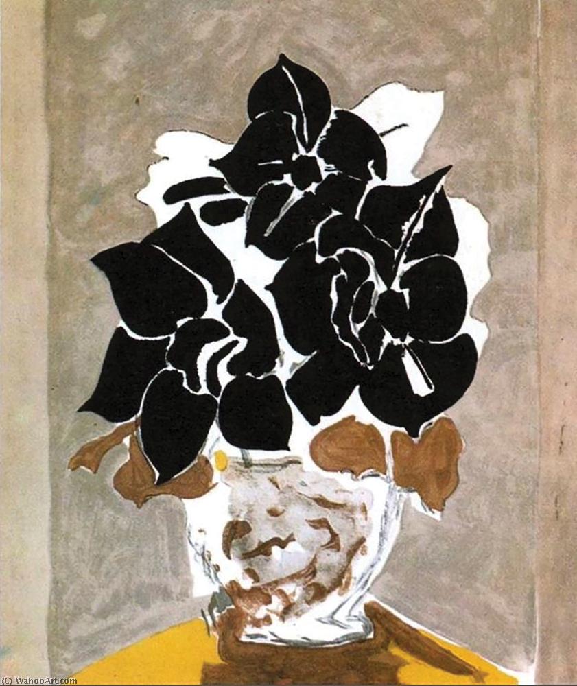 WikiOO.org - Enciclopédia das Belas Artes - Pintura, Arte por Georges Braque - The Amaryllis