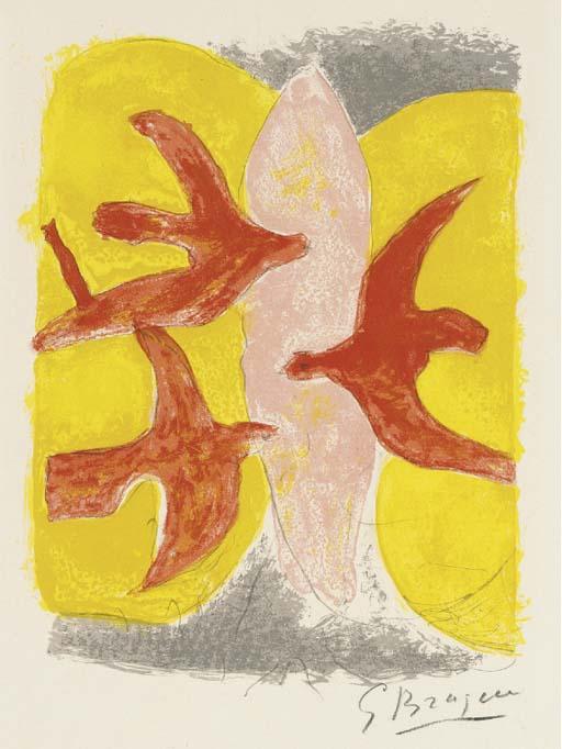 WikiOO.org - 백과 사전 - 회화, 삽화 Georges Braque - The Descent into Hell