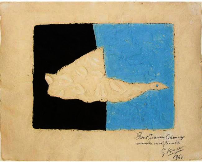 Wikioo.org - สารานุกรมวิจิตรศิลป์ - จิตรกรรม Georges Braque - The duck