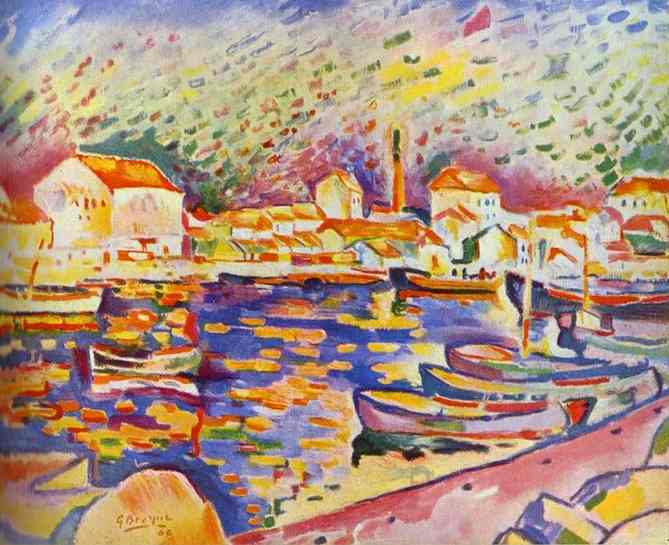 WikiOO.org - Енциклопедия за изящни изкуства - Живопис, Произведения на изкуството Georges Braque - The Estaque