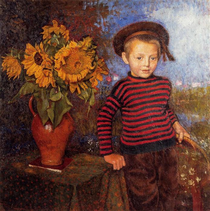 Wikioo.org - The Encyclopedia of Fine Arts - Painting, Artwork by Georges Lemmen - Little Pierre