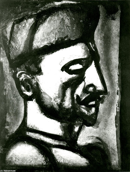 Wikioo.org - The Encyclopedia of Fine Arts - Painting, Artwork by Georges Rouault - Dura Lex Sed Lex