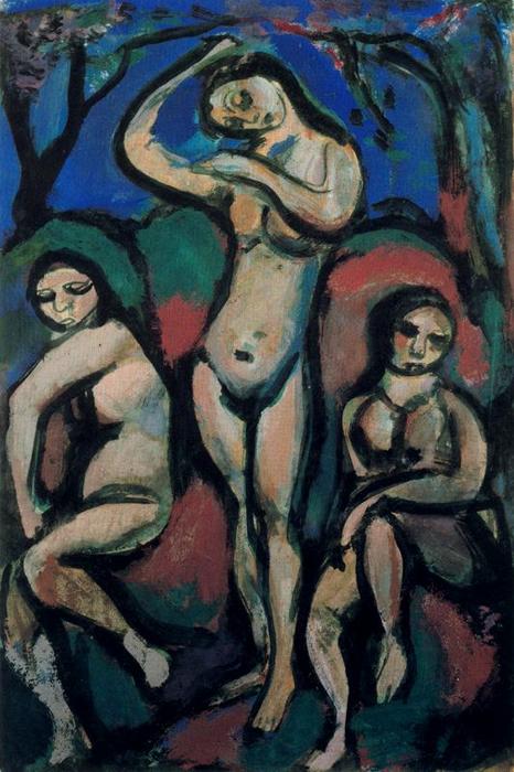 Wikioo.org – L'Enciclopedia delle Belle Arti - Pittura, Opere di Georges Rouault - nudi