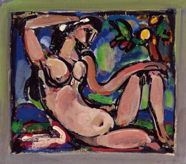WikiOO.org - Encyclopedia of Fine Arts - Maleri, Artwork Georges Rouault - Ophlie