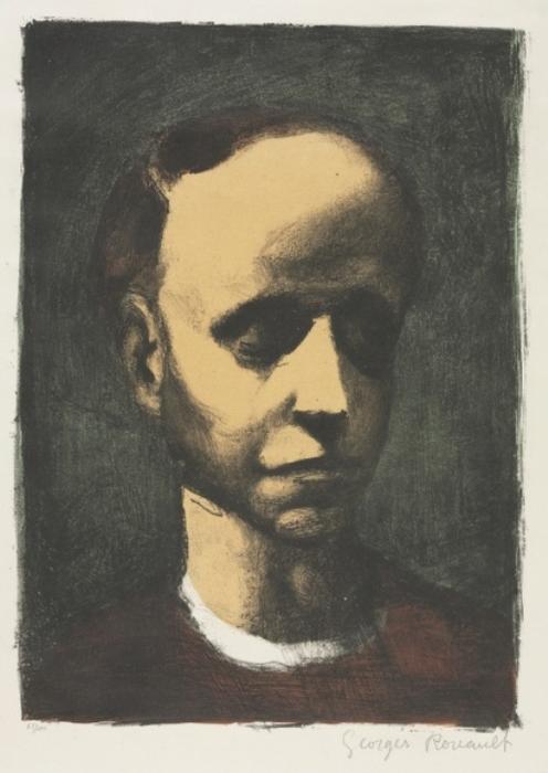 WikiOO.org - Encyclopedia of Fine Arts - Maľba, Artwork Georges Rouault - Self-Portrait III