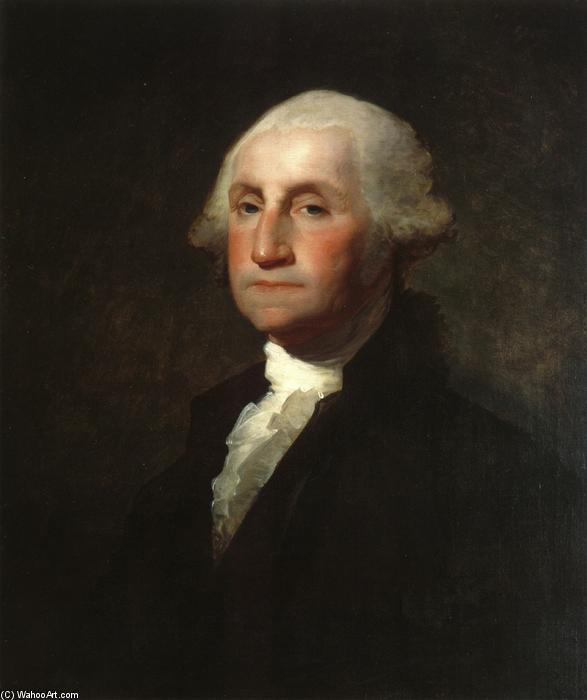 WikiOO.org - Encyclopedia of Fine Arts - Festés, Grafika Gilbert Stuart - George Washington