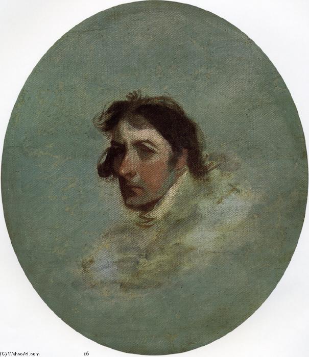 Wikioo.org - The Encyclopedia of Fine Arts - Painting, Artwork by Gilbert Stuart - Self Portrait 1